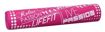 Yoga mat Lifefit 173x61cm 0,6cm růžová - 1