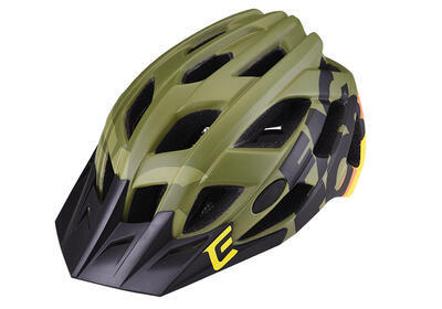 Helma cyklistická Extend Factor olivová-černá, vel. S-M(55-58cm) - 1