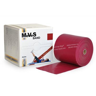 Guma na cvičení MSD-BAND šířka 15cm, metráž, červená - středně silná - 1