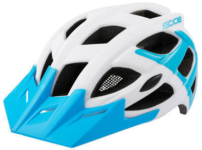 přilba/helma RM Edge bílo/modrá vel. S/M 55-58cm - 1