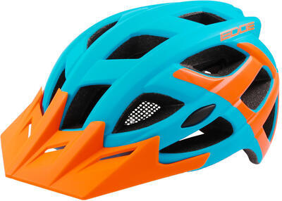 přilba/helma RM Edge modrá/oranžová vel. S/M 55-58cm - 1