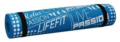 Yoga mat Lifefit exclusive 100x60cm 1cm modrá - 1