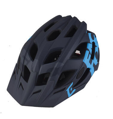Helma cyklistická Extend Factor tmavá šedá-modrá, vel. S-M(55-58cm) - 1