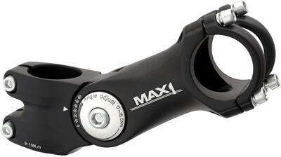 Představec MAX1 stavitelný, 31,8/105mm černý - 1
