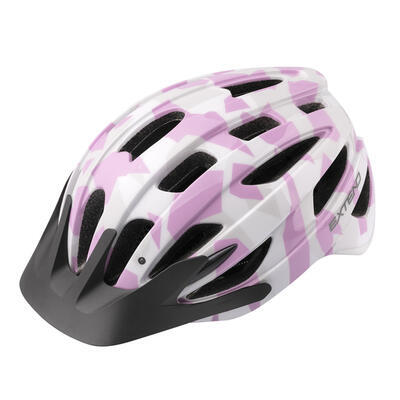 Helma cyklistická Extend Courage růžová, vel. S/M(51-55cm) - 1