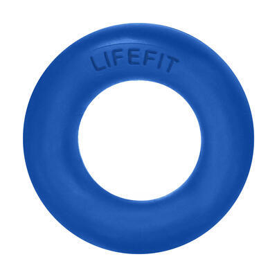 Kroužek posilovací, Posilovač prstů LIFEFIT RUBBER RING modrý - 1