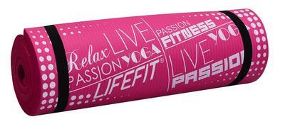 Yoga mat Lifefit 180x60cm 1,5cm růžová - 1