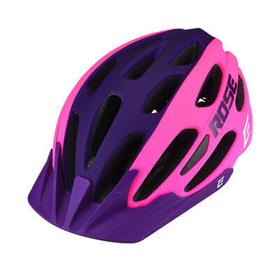 Helma cyklistická Extend Rose, vel. S/M (55/59cm) pink/night violet  - 1