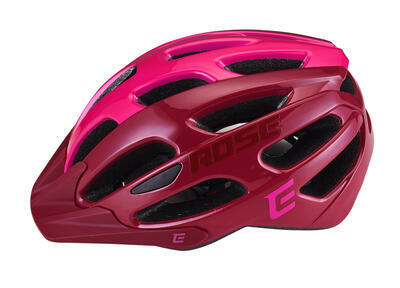 Helma cyklistická Extend Rose, vel. XS/S (52/55cm) bordou/Lady pink - 1