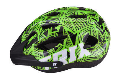 Helma cyklistická Extend Trix labirint green, vel. S/M(52-56cm) - 2