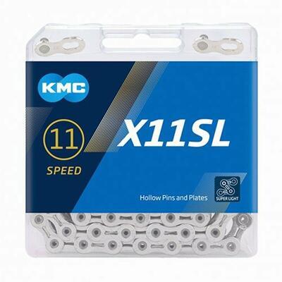 řetěz KMC 11s X11SL stříbrný v krabičce 118 čl. - 2