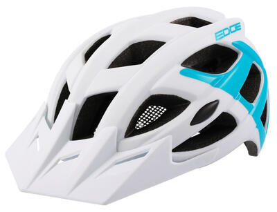 přilba/helma RM Edge bílo/modrá vel. S/M 55-58cm - 2