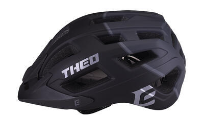 Helma cyklistická Extend Theo černá-tmavá šedá, vel. S/M(55/58cm) - 2
