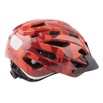 Helma cyklistická Extend Courage červená, vel. S/M(51-55cm) - 2