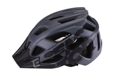 Helma cyklistická Extend Factor šedá-černá, vel. S-M(55-58cm) - 2