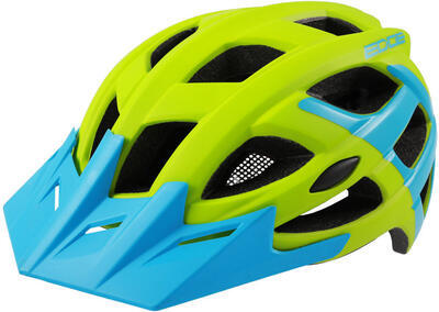 přilba/helma RM Edge zelená/modrá vel. S/M 55-58cm - 2