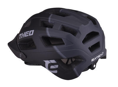 Helma cyklistická Extend Theo černá-tmavá šedá, vel. M/L(58-62cm) - 3