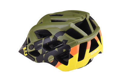 Helma cyklistická Extend Factor olivová-černá, vel. S-M(55-58cm) - 4
