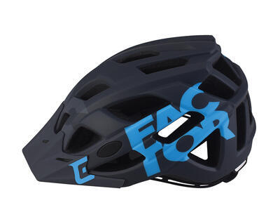 Helma cyklistická Extend Factor tmavá šedá-modrá, vel. S-M(55-58cm) - 4