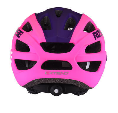 Helma cyklistická Extend Rose, vel. XS/S (52/55cm) pink/night violet - 4