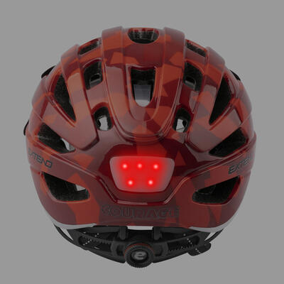 Helma cyklistická Extend Courage červená, vel. S/M(51-55cm) - 5