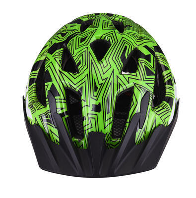 Helma cyklistická Extend Trix labirint green, vel. S/M(52-56cm) - 6
