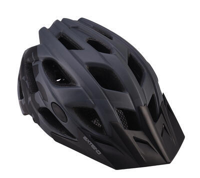 Helma cyklistická Extend Factor šedá-černá, vel. S-M(55-58cm) - 6