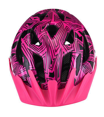 Helma cyklistická Extend Trix labirint pink, vel. XS/S (48-52cm) - 6