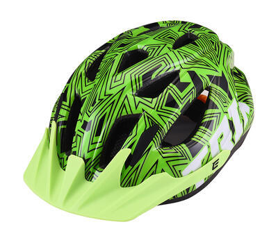Helma cyklistická Extend Trix labirint green, vel. S/M(52-56cm) - 7