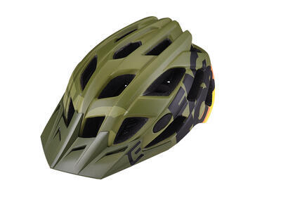 Helma cyklistická Extend Factor olivová-černá, vel. S-M(55-58cm) - 7
