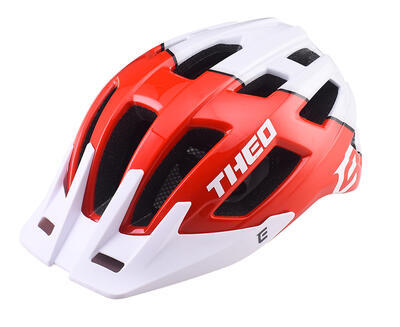 Helma cyklistická Extend Theo červená-bílá, vel. M/L(58-62cm) - 7